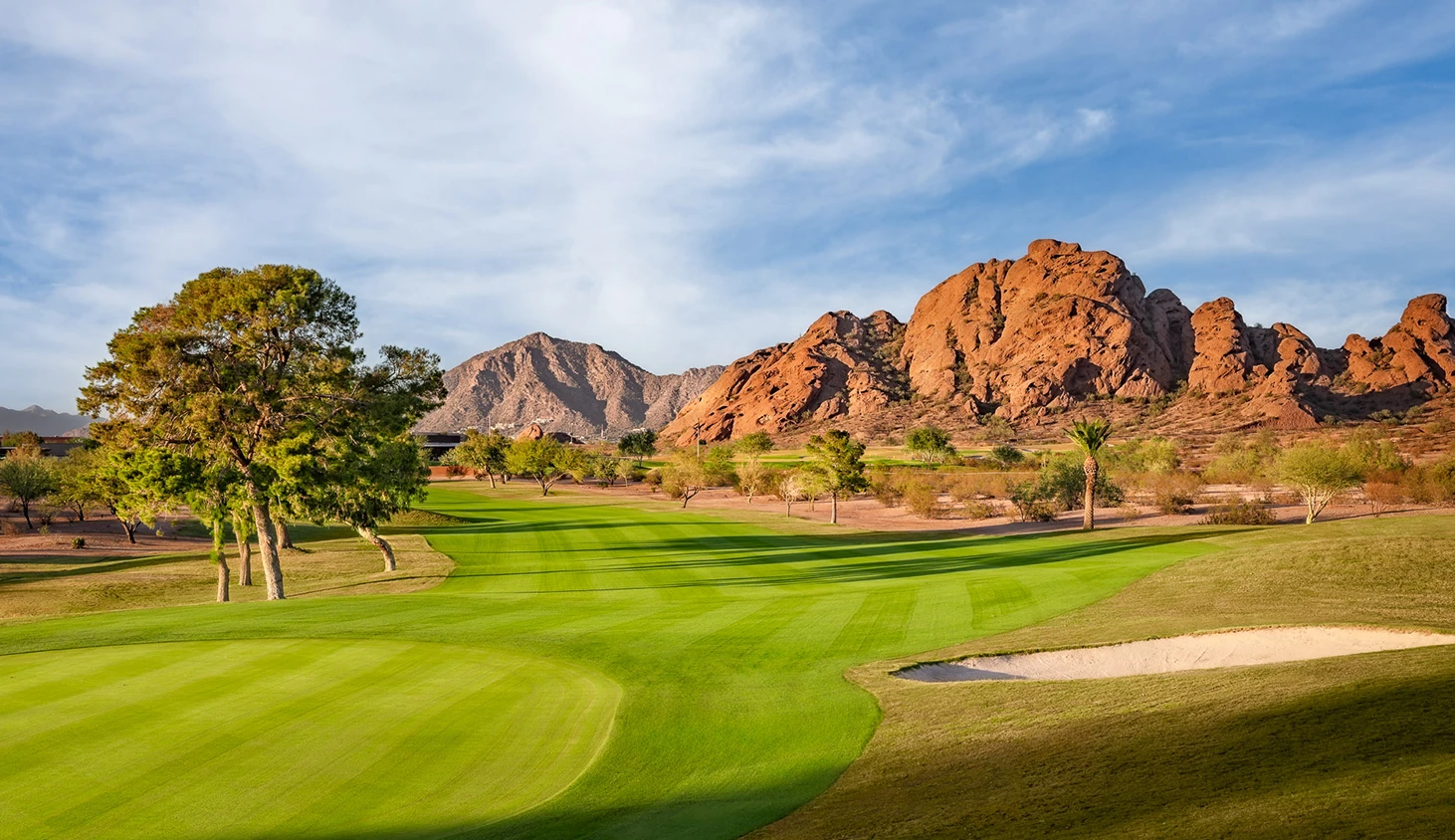 Papago Golf Club view of green
