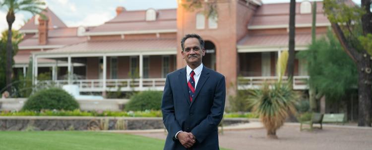 University of Arizona President Designate Dr. Suresh Garimella. 