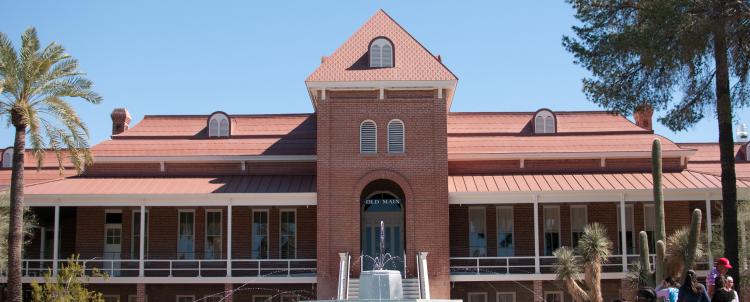 Photo of Old Main at the University of Arizona